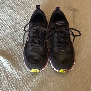 Under Armour Black and purple Athletic Shoes for Training
